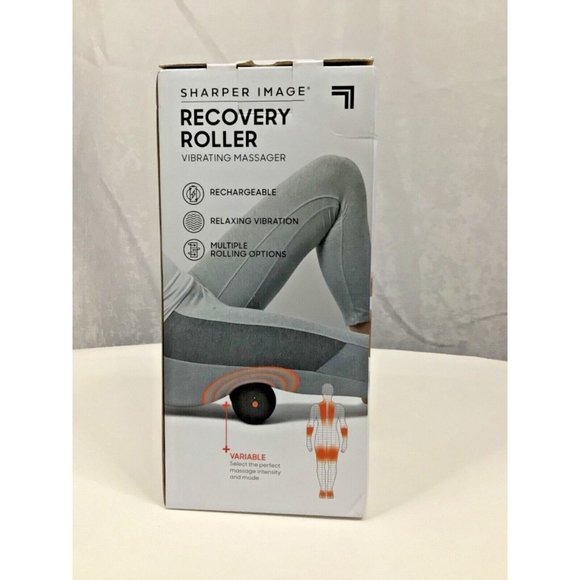 Sharper Image Recovery Roller Rechargeable Vibrating Massager - Picture 2 of 6